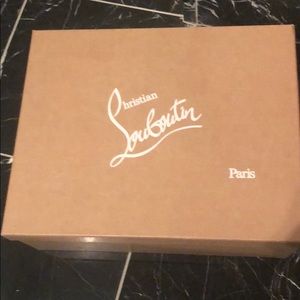 AUTHENTIC - Christian Louboutin Shoe Box
